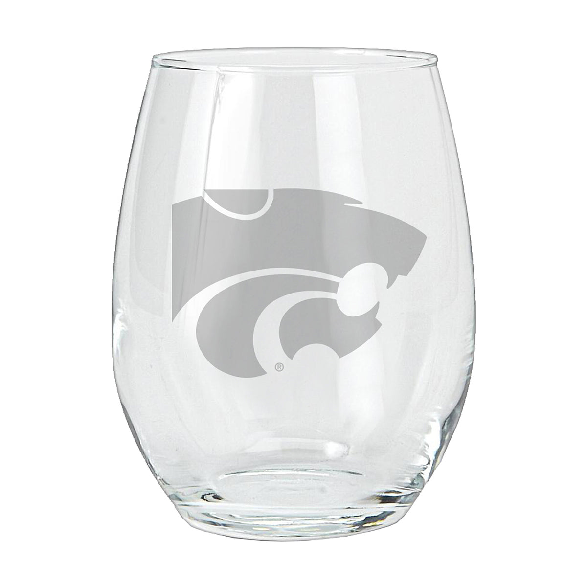 15oz Etched Stemless Tumbler | Kansas State Wildcats COL, CurrentProduct, Drinkware_category_All, Kansas State Wildcats, KAS 194207264881 $12.49