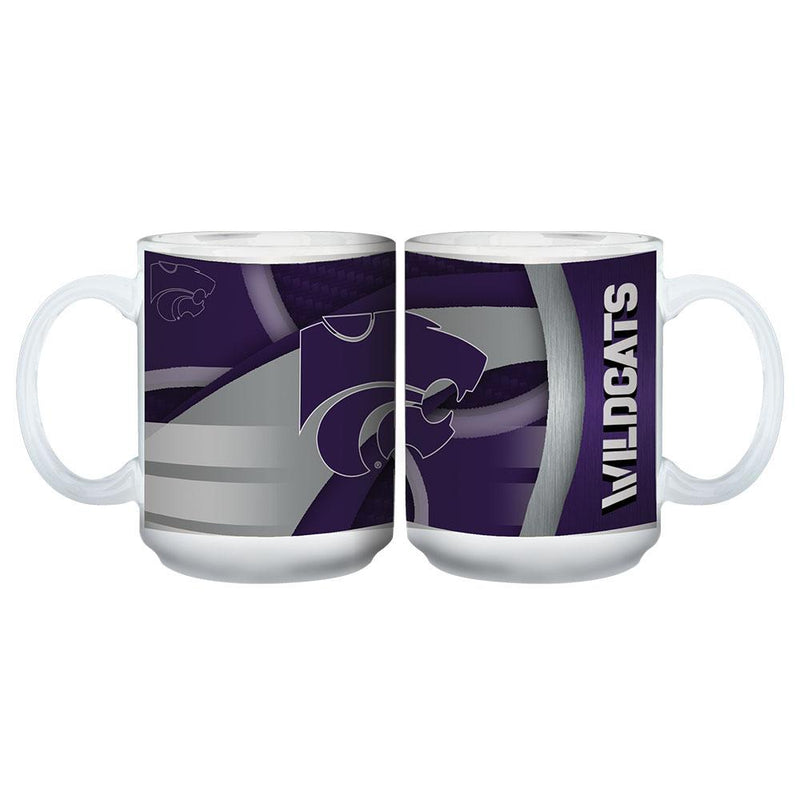 15oz White Carbon Fiber Mug |  Kansas St
COL, Kansas State Wildcats, KAS, OldProduct
The Memory Company