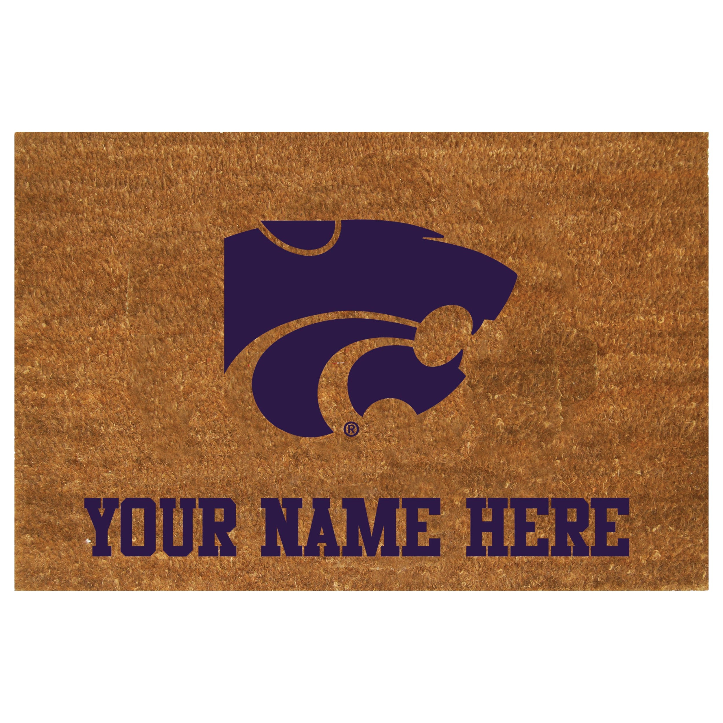 Personalized Doormat | Kansas State Wildcats