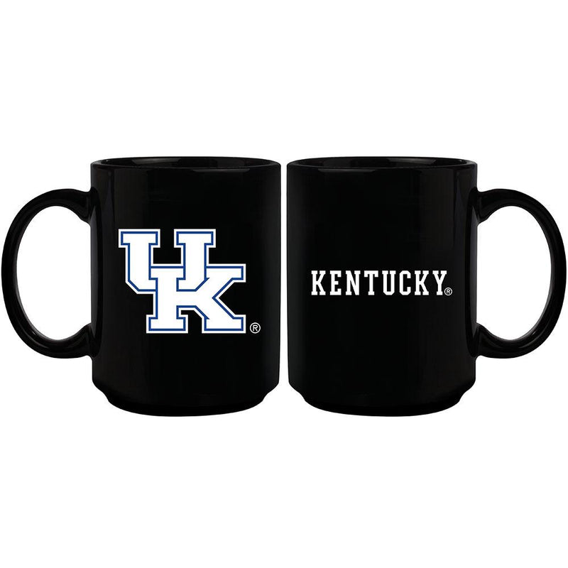15oz B Mug Basic - University of Kentucky COL, CurrentProduct, Drinkware_category_All, Kentucky Wildcats, KY 687746961255 $15.49