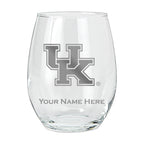 COL 15oz Personalized Stemless Glass Tumbler - Kentucky
COL, CurrentProduct, Custom Drinkware, Drinkware_category_All, Gift Ideas, Kentucky Wildcats, KY, Personalization, Personalized_Personalized
The Memory Company