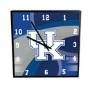 12 Inch Square Carbon Fiber Clock | University of Kentucky COL, Kentucky Wildcats, KY, OldProduct 687746320212 $25
