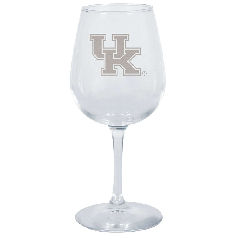 12.75oz Stemmed Wine Glass | Kentucky Wildcats COL, CurrentProduct, Drinkware_category_All, Kentucky Wildcats, KY  $13.99