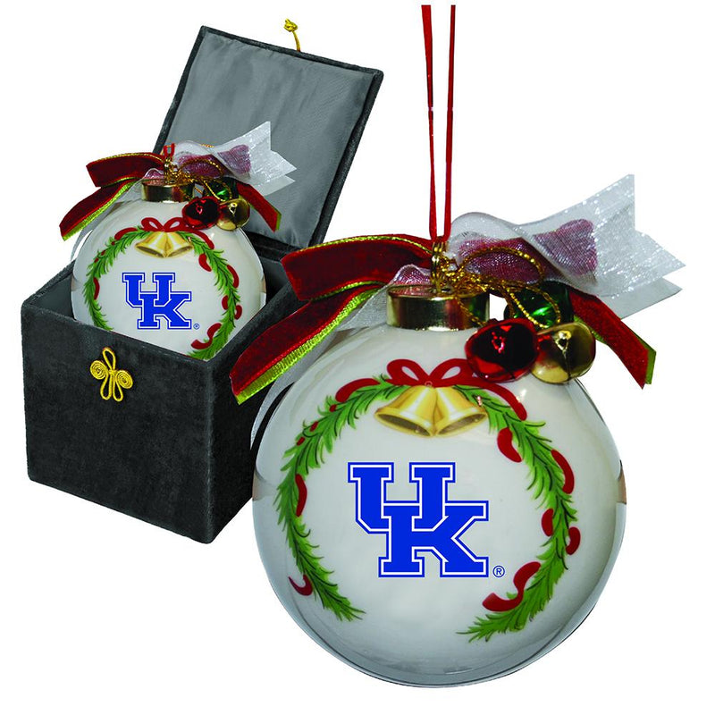 Ceramic Ball Ornament w/Box | Kentucky
COL, Holiday_category_All, Kentucky Wildcats, KY, OldProduct
The Memory Company