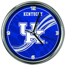 12 Inch Dynamic Chrome Clock | University of Kentucky COL, Kentucky Wildcats, KY, OldProduct 888966148482 $25