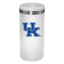 12oz White Slim Can Holder | Kentucky Wildcats
