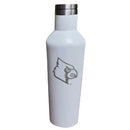 17oz White Etched Infinity Bottle | Louisville Cardinals