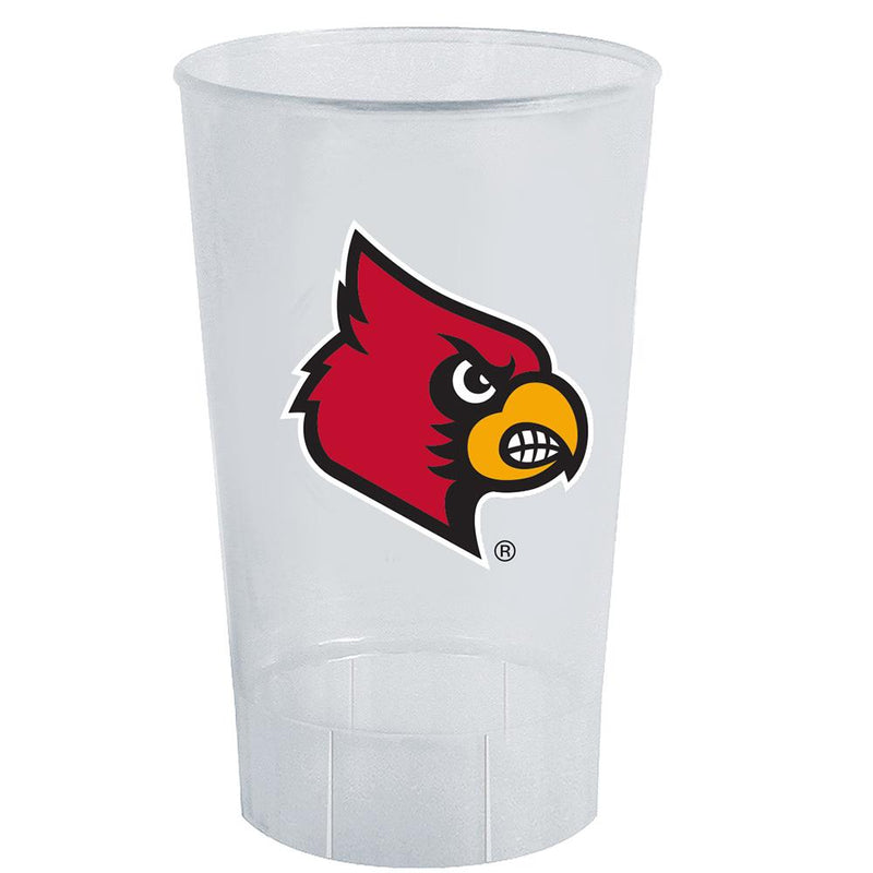 SINGLE PLASTIC TUMBLER  Cardinals
COL, LOU, Louisville Cardinals, OldProduct
The Memory Company