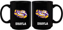 15oz B Mug Basic - LSU University COL, CurrentProduct, Drinkware_category_All, LSU, LSU Tigers 687746961286 $15.49