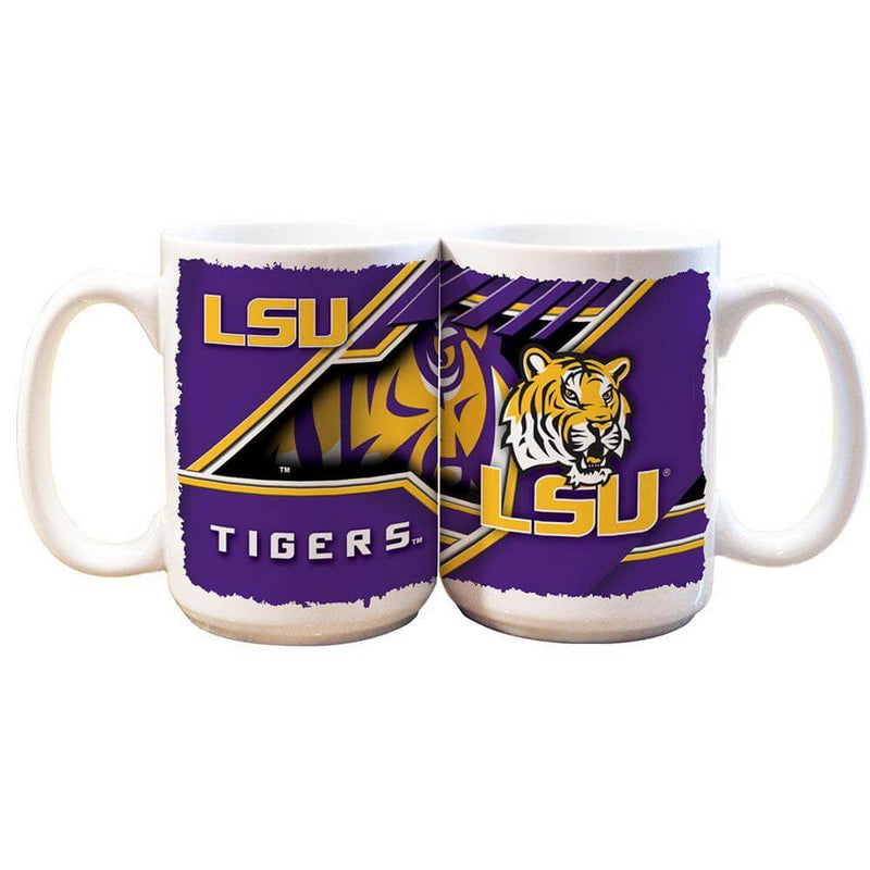 11oz White Containment | Louisiana St COL, LSU, LSU Tigers, OldProduct 687746202617 $12