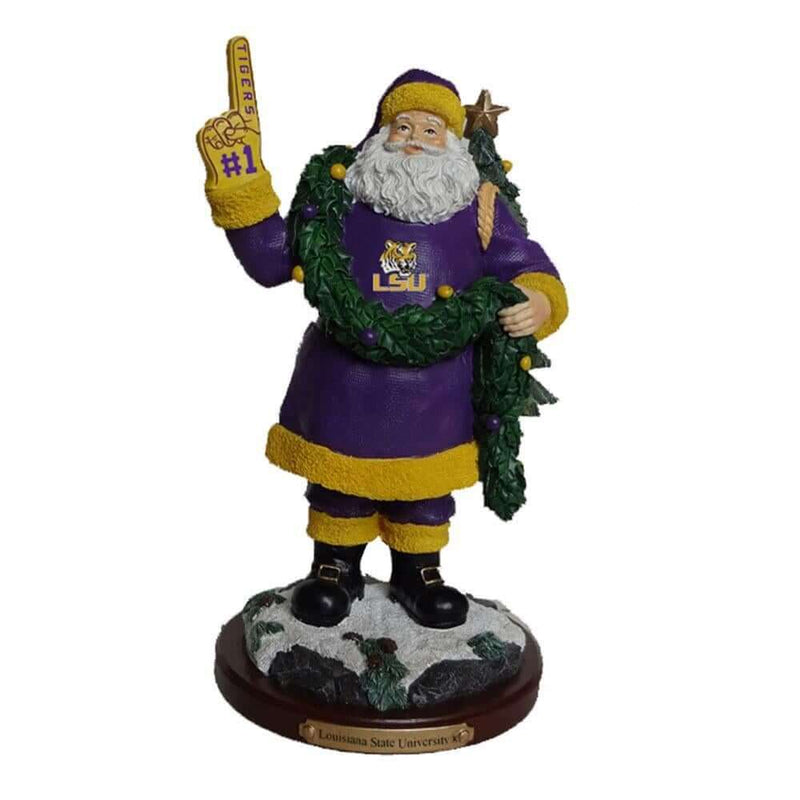 #1 Santa Ornament | Louisiana St Univ