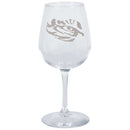 12.75oz Stemmed Wine Glass | LSU Tigers COL, CurrentProduct, Drinkware_category_All, LSU, LSU Tigers  $13.99