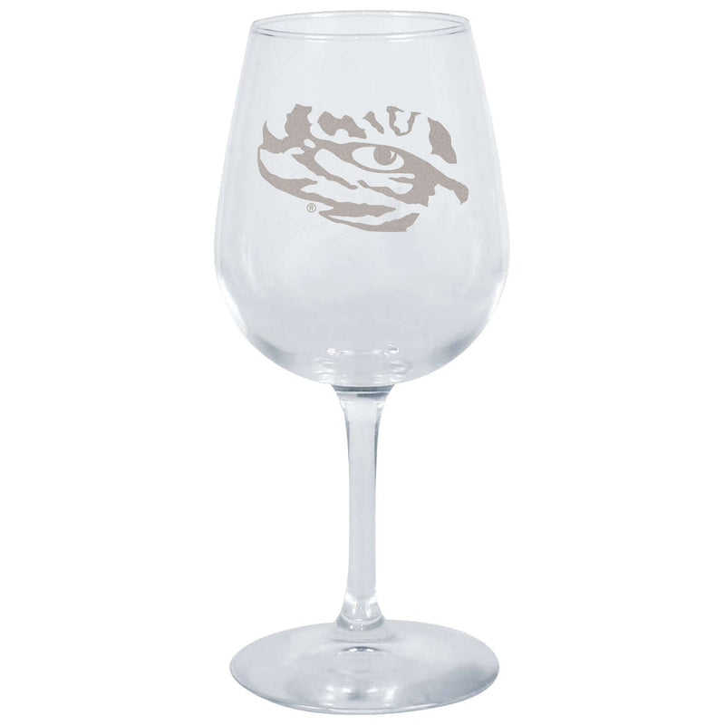 12.75oz Stemmed Wine Glass | LSU Tigers COL, CurrentProduct, Drinkware_category_All, LSU, LSU Tigers  $13.99