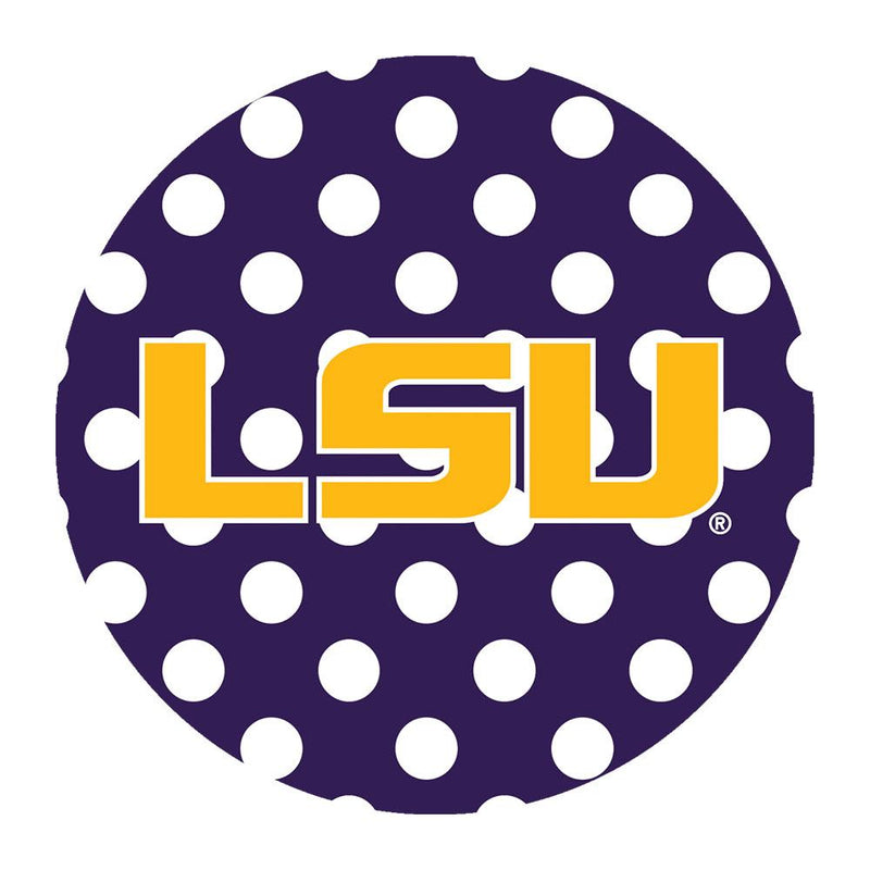 Single Polka Dot Coaster | LSU University
COL, LSU, LSU Tigers, OldProduct
The Memory Company