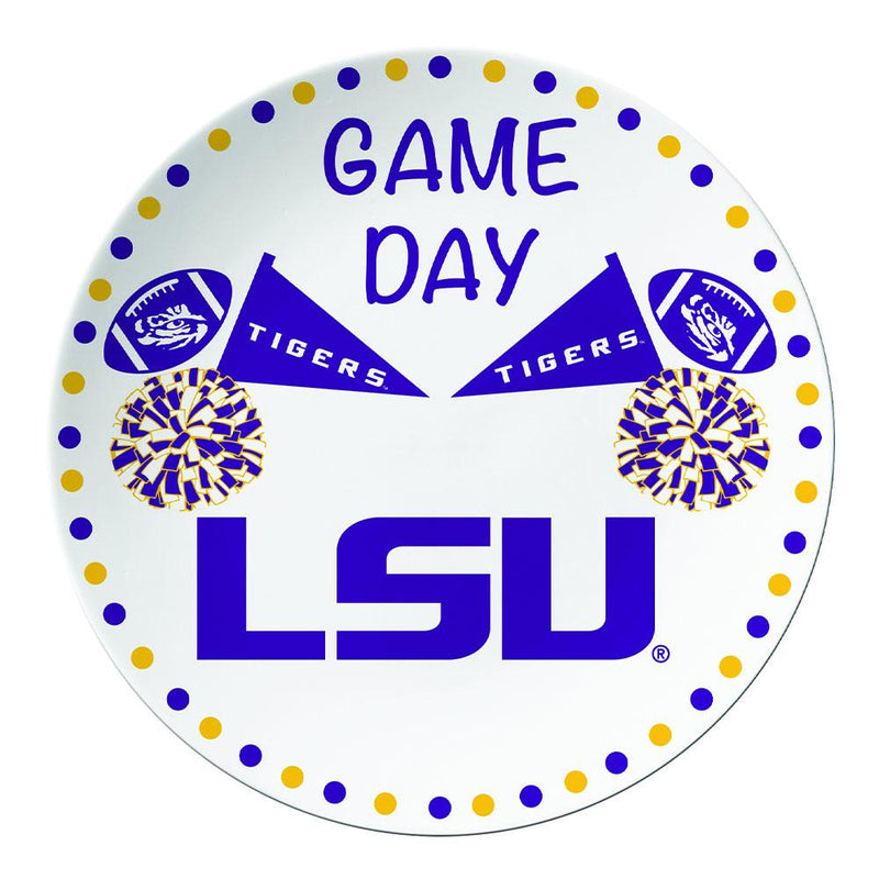 Game Day Round Plate LOUISIANA STATE
COL, CurrentProduct, Home&Office_category_All, Home&Office_category_Kitchen, LSU, LSU Tigers
The Memory Company