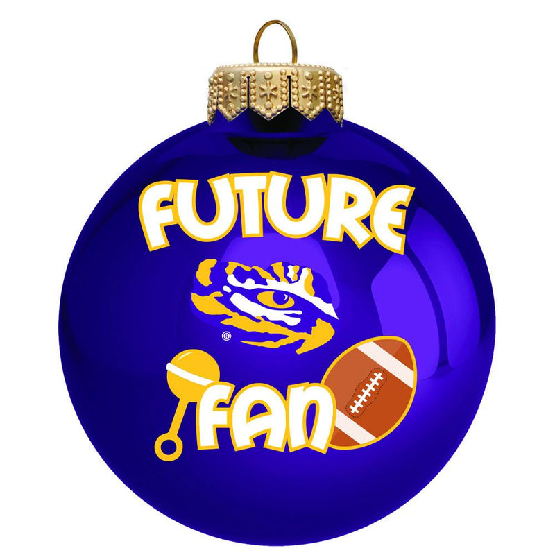 Future Fan Ball Ornament  LSU
COL, CurrentProduct, Holiday_category_All, Holiday_category_Ornaments, LSU, LSU Tigers
The Memory Company