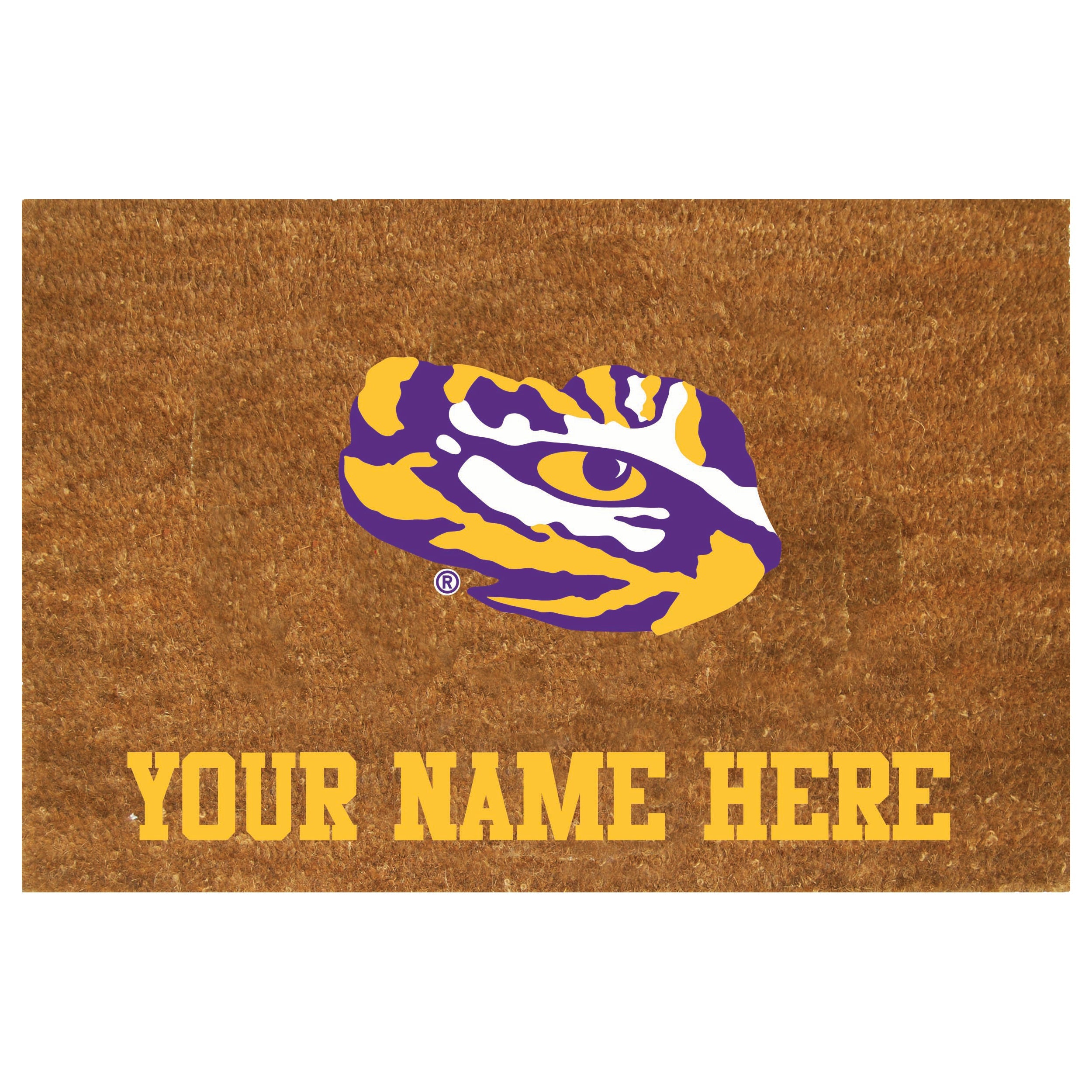 Personalized Doormat | LSU Tigers
