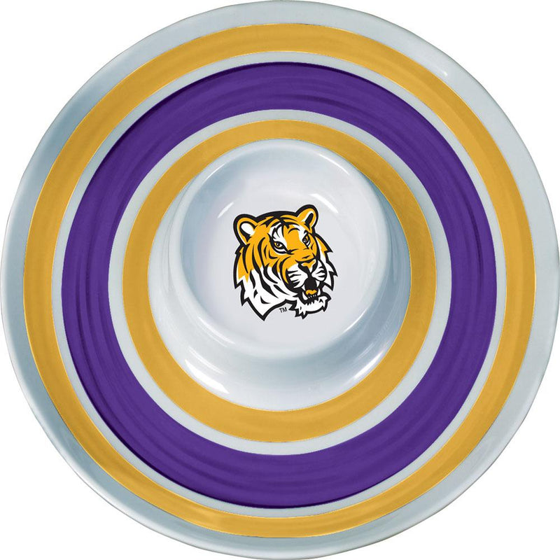 14in Melamine Chip and Dip - LSU University COL, LSU, LSU Tigers, OldProduct 687746973234 $16