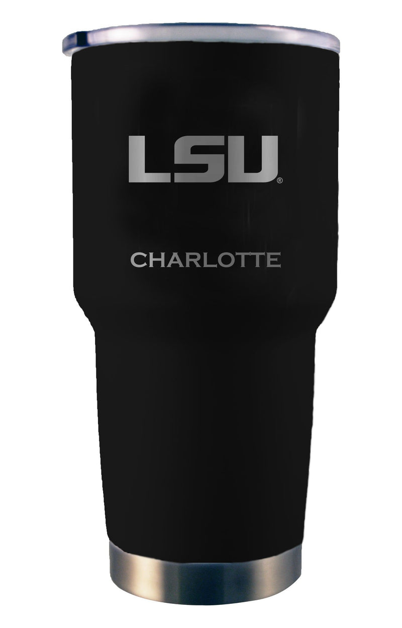 College 30oz Black Personalized Stainless-Steel Tumbler - LSU
COL, CurrentProduct, Drinkware_category_All, LSU, LSU Tigers, Personalized_Personalized
The Memory Company