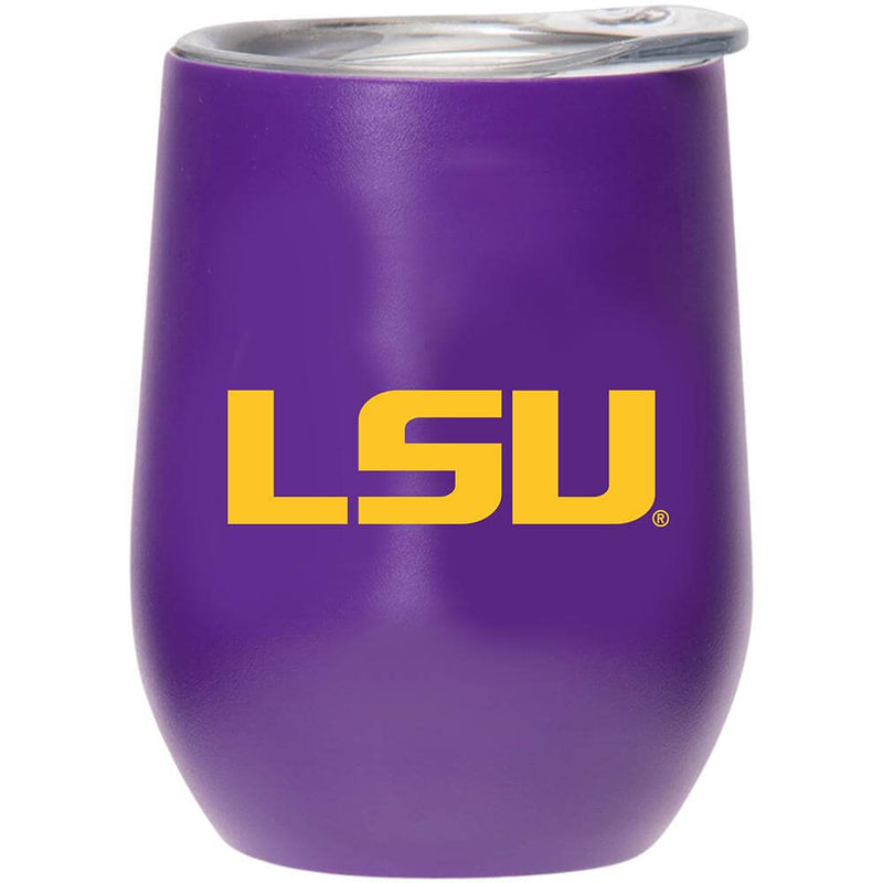 12oz Matte Stainless Steel Stemless Tumbler | LSU COL, CurrentProduct, Drinkware_category_All, LSU, LSU Tigers 888966599994 $32.99