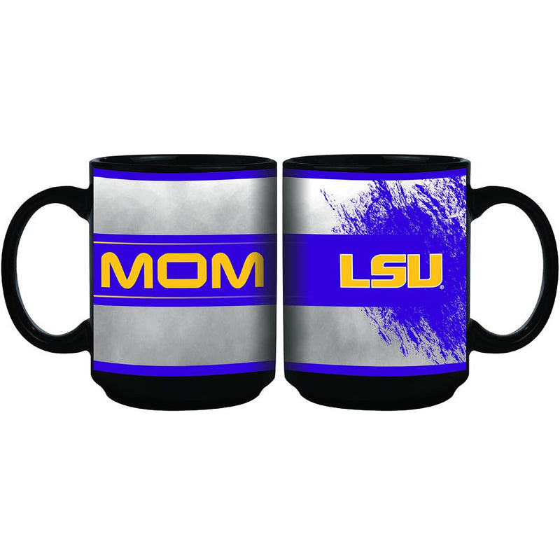 15oz Black Mom Mug | LSU COL, LSU, LSU Tigers, OldProduct 888966284654 $13