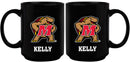 15oz Black Personalized Ceramic Mug | Maryland Terrapins COL, CurrentProduct, Drinkware_category_All, Engraved, MAR, Maryland Terrapins, Personalized_Personalized 194207505298 $21.86