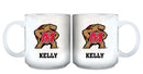 11oz White Personalized Ceramic Mug | Maryland University COL, CurrentProduct, Custom Drinkware, Drinkware_category_All, Gift Ideas, MAR, Maryland Terrapins, Personalization, Personalized_Personalized 194207465035 $20.11