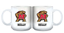 11oz White Personalized Ceramic Mug | Maryland University COL, CurrentProduct, Custom Drinkware, Drinkware_category_All, Gift Ideas, MAR, Maryland Terrapins, Personalization, Personalized_Personalized 194207465035 $20.11