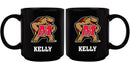11oz Black Personalized Ceramic Mug | Maryland Terrapins COL, CurrentProduct, Custom Drinkware, Drinkware_category_All, Gift Ideas, MAR, Maryland Terrapins, Personalization, Personalized_Personalized 194207388693 $20.11