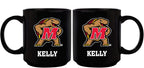 11oz Black Personalized Ceramic Mug | Maryland Terrapins COL, CurrentProduct, Custom Drinkware, Drinkware_category_All, Gift Ideas, MAR, Maryland Terrapins, Personalization, Personalized_Personalized 194207388693 $20.11