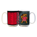 11oz Black Schedule Mug | Maryland University COL, MAR, Maryland Terrapins, OldProduct 687746087658 $11