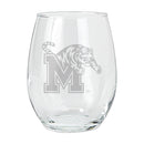 15oz Etched Stemless Tumbler | Memphis Tigers COL, CurrentProduct, Drinkware_category_All, MEM, Memphis Tigers 194207264959 $12.49