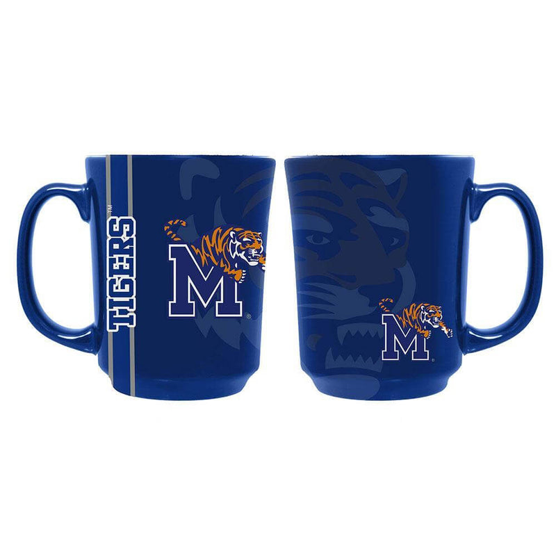 11oz Reflective Mug - University of Memphis Coffee Mug, COL, CurrentProduct, Drinkware_category_All, MEM, Memphis Tigers, Mug, Mugs, Reflective Mug 888966013933 $14.99
