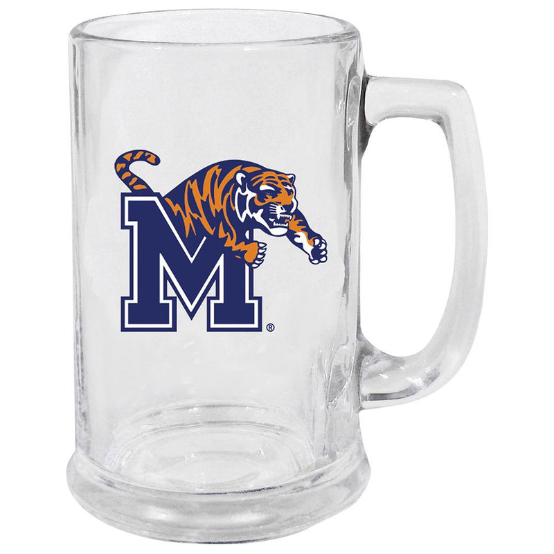 15oz Decal Glass Stein Memphis COL, MEM, Memphis Tigers, OldProduct 888966756670 $13