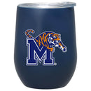 12oz Matte Stainless Steel Stemless Tumbler | Memphis COL, CurrentProduct, Drinkware_category_All, MEM, Memphis Tigers 194207477717 $32.99