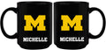 15oz Black Personalized Ceramic Mug | Michigan Wolverines COL, CurrentProduct, Drinkware_category_All, Engraved, MH, Michigan Wolverines, Personalized_Personalized 194207505304 $21.86