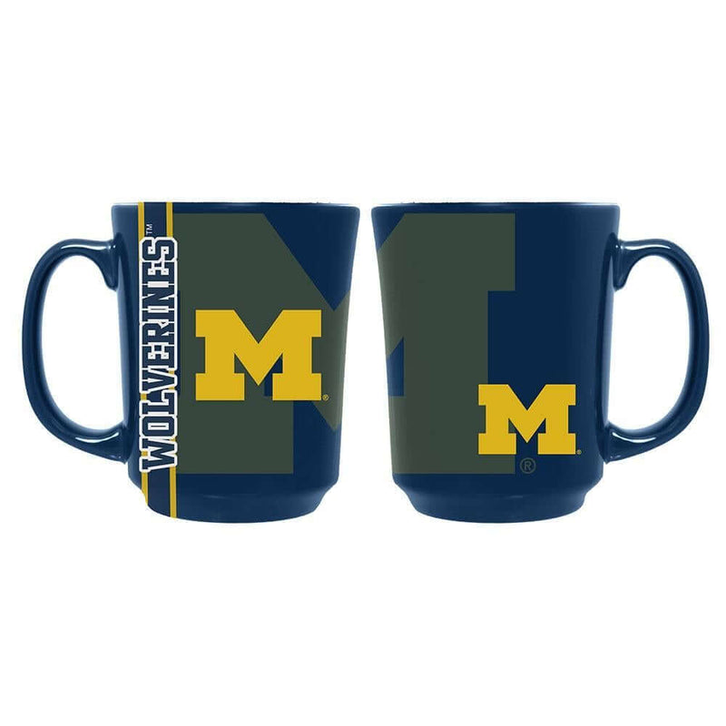 11oz Reflective Mug - Michigan University Coffee Mug, COL, CurrentProduct, Drinkware_category_All, MH, Michigan Wolverines, Mug, Mugs, Reflective Mug 687746159317 $14.99