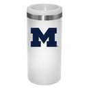 12oz White Slim Can Holder | Michigan Wolverines