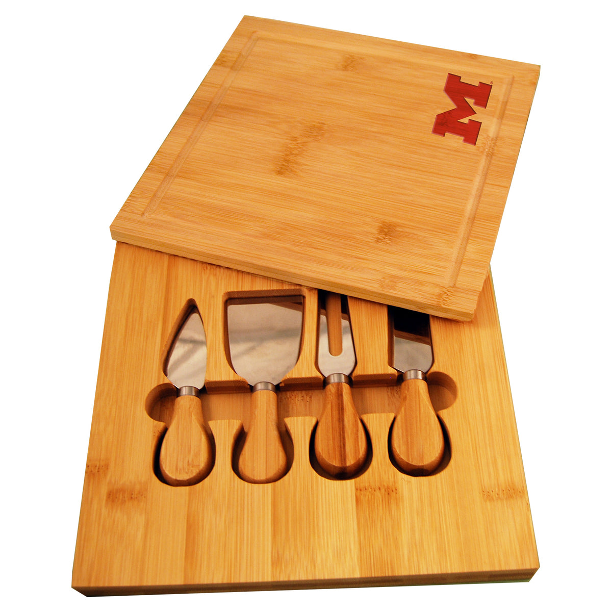 Bamboo Cutting Board with Utensils | Michigan University
2785, COL, CurrentProduct, Home&Office_category_All, Home&Office_category_Kitchen, MH, Michigan Wolverines
The Memory Company