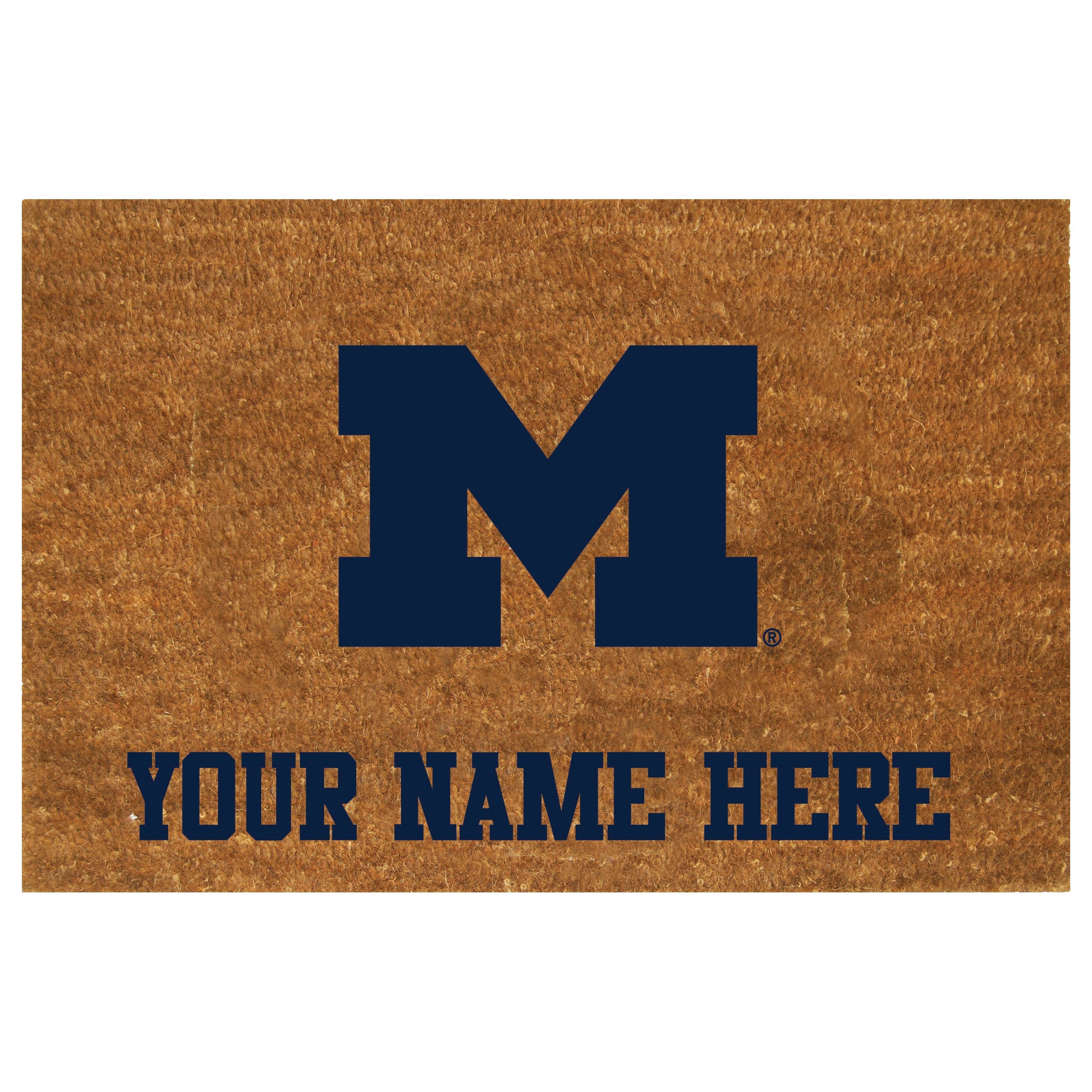 Personalized Doormat | Michigan Wolverines