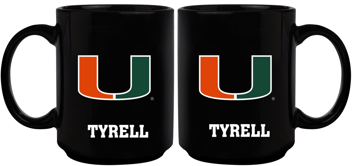 15oz. Black Personalized Ceramic Mug- Miami
COL, CurrentProduct, Drinkware_category_All, Engraved, MIA, Miami Hurricanes, Personalized_Personalized
The Memory Company