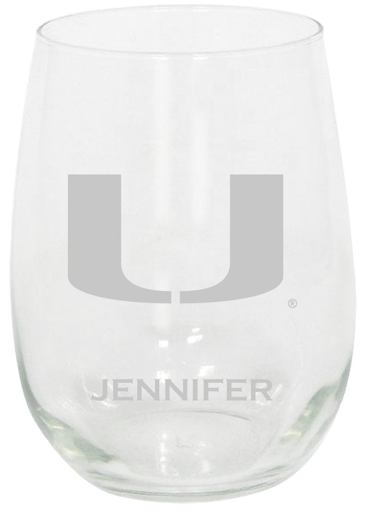 COL 15oz Personalized Stemless Glass Tumbler - Miami
COL, CurrentProduct, Custom Drinkware, Drinkware_category_All, Gift Ideas, MIA, Miami Hurricanes, Personalization, Personalized_Personalized
The Memory Company