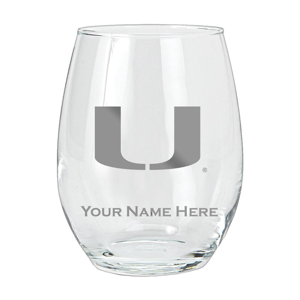 COL 15oz Personalized Stemless Glass Tumbler - Miami
COL, CurrentProduct, Custom Drinkware, Drinkware_category_All, Gift Ideas, MIA, Miami Hurricanes, Personalization, Personalized_Personalized
The Memory Company