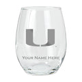 COL 15oz Personalized Stemless Glass Tumbler - Miami
COL, CurrentProduct, Custom Drinkware, Drinkware_category_All, Gift Ideas, MIA, Miami Hurricanes, Personalization, Personalized_Personalized
The Memory Company