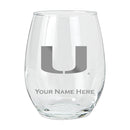 COL 15oz Personalized Stemless Glass Tumbler - Miami
COL, CurrentProduct, Custom Drinkware, Drinkware_category_All, Gift Ideas, MIA, Miami Hurricanes, Personalization, Personalized_Personalized
The Memory Company