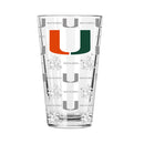 Sandblasted Pint UNIV OF MIAMI
COL, CurrentProduct, Drinkware_category_All, MIA, Miami Hurricanes
The Memory Company