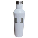 17oz White Etched Infinity Bottle | Miami Hurricanes