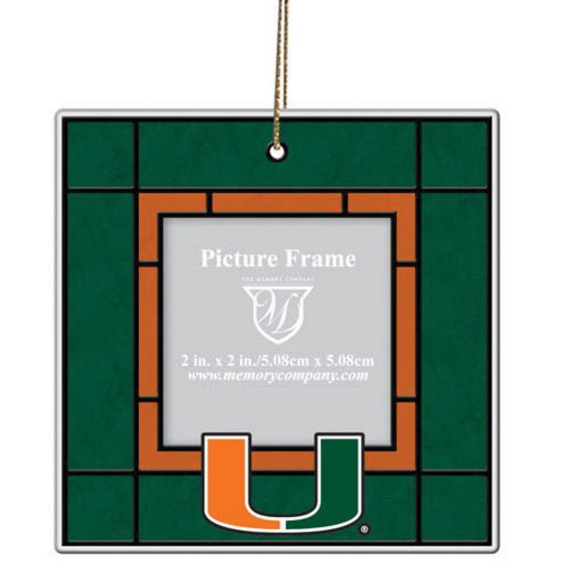 Art Glass Frame Ornament | University of Miami
COL, MIA, Miami Hurricanes, OldProduct
The Memory Company