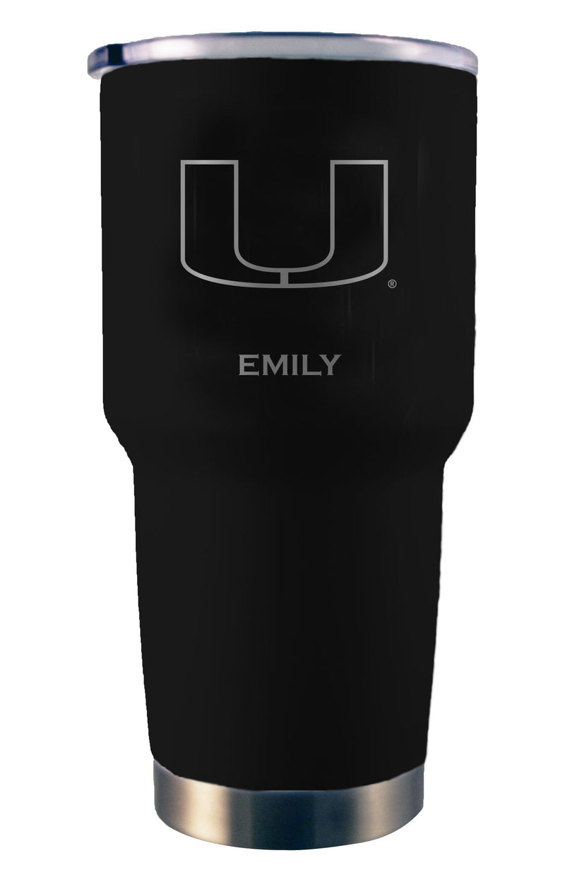 College 30oz Black Personalized Stainless-Steel Tumbler - Miami
COL, CurrentProduct, Drinkware_category_All, MIA, Miami Hurricanes, Personalized_Personalized
The Memory Company