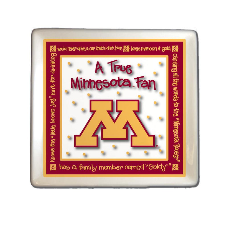 True Fan Square Plate - Minnesota University
COL, MIN, Minnesota Golden Gophers, OldProduct
The Memory Company